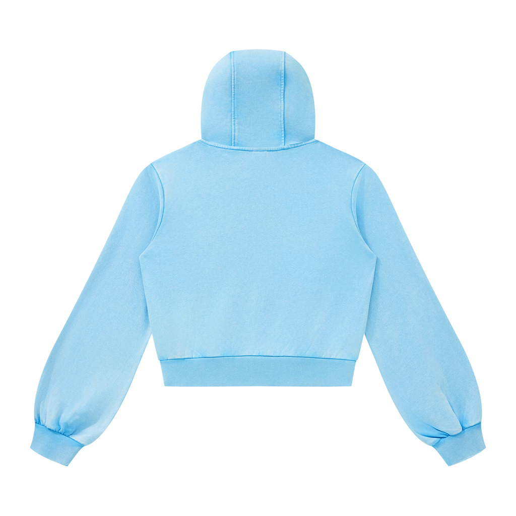 Women’s BLW Vintage Wash Full Zip Hoodie/flow collection “calm under pressure”