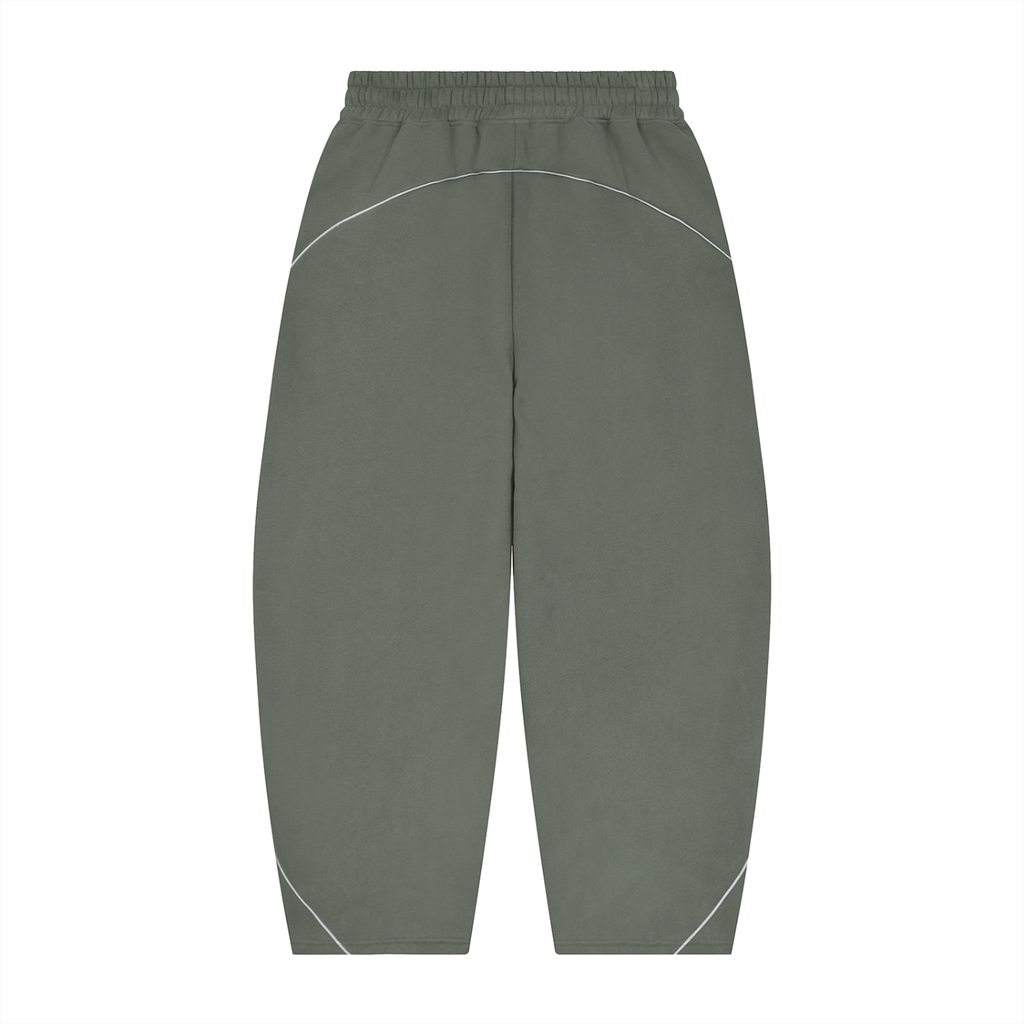 Men's BLW Piping Fleece Barrel Leg Sweatpants/flow collection “calm under pressure”