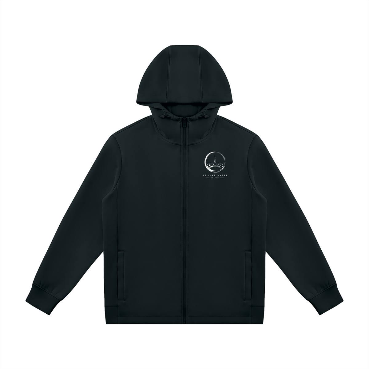 Men's BLW Regular Fit Full Zip Hoodie/flow collection “calm under pressure”