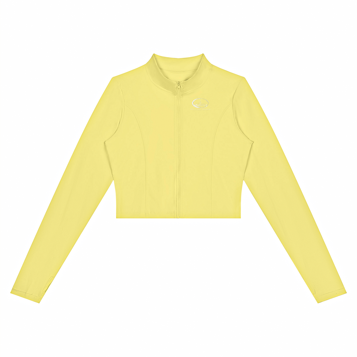 Women’s BLW Crop Yoga Sports Jacket/flow collection “calm under pressure”