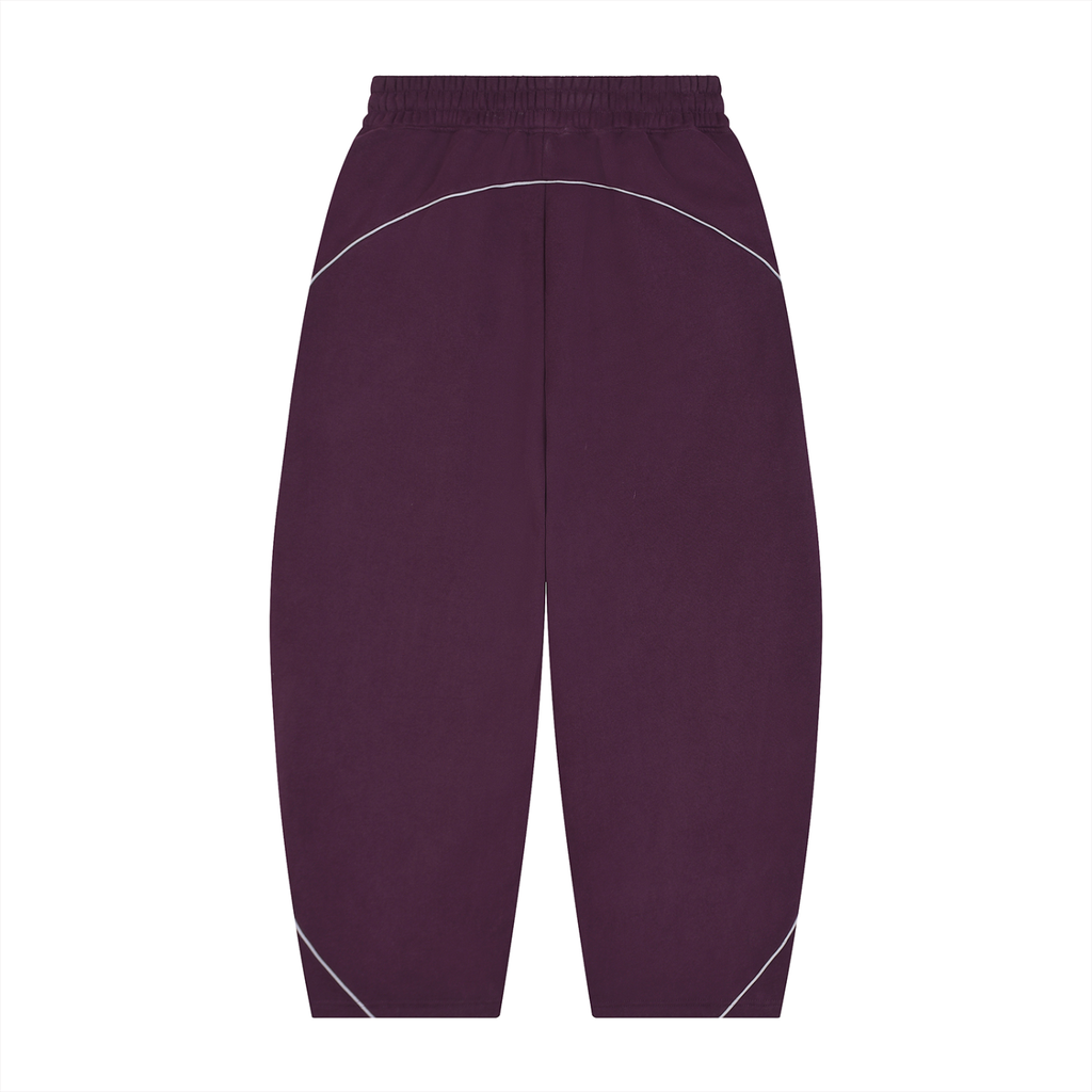 Men's BLW Piping Fleece Barrel Leg Sweatpants/flow collection “calm under pressure”