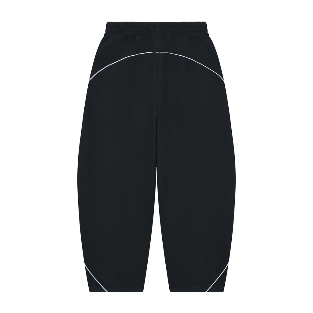 Men's BLW Piping Fleece Barrel Leg Sweatpants/flow collection “calm under pressure”