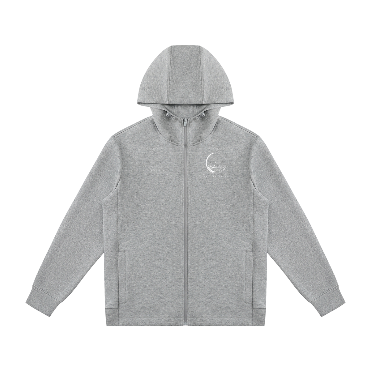 Men's BLW Regular Fit Full Zip Hoodie/flow collection “calm under pressure”