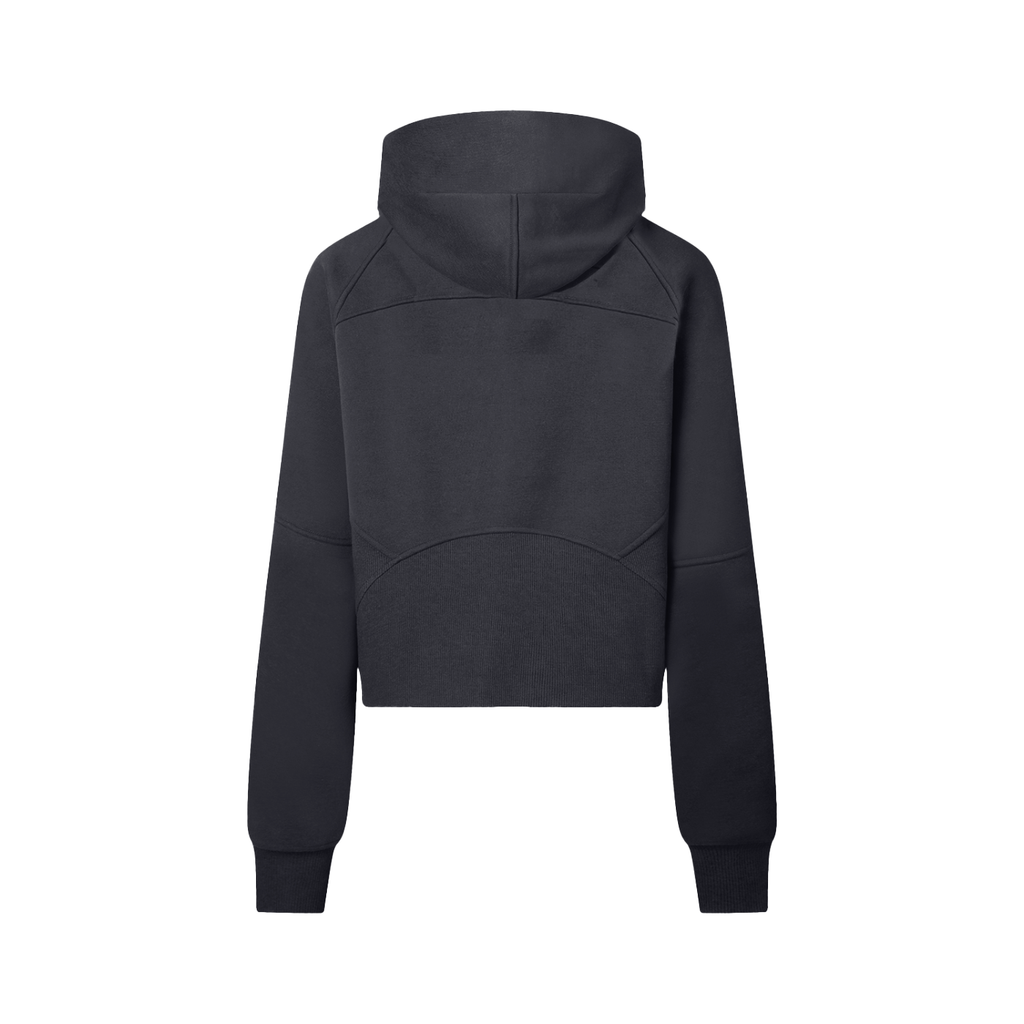 Cropped Half-Zip Hoodie/flow collection “calm under pressure”
