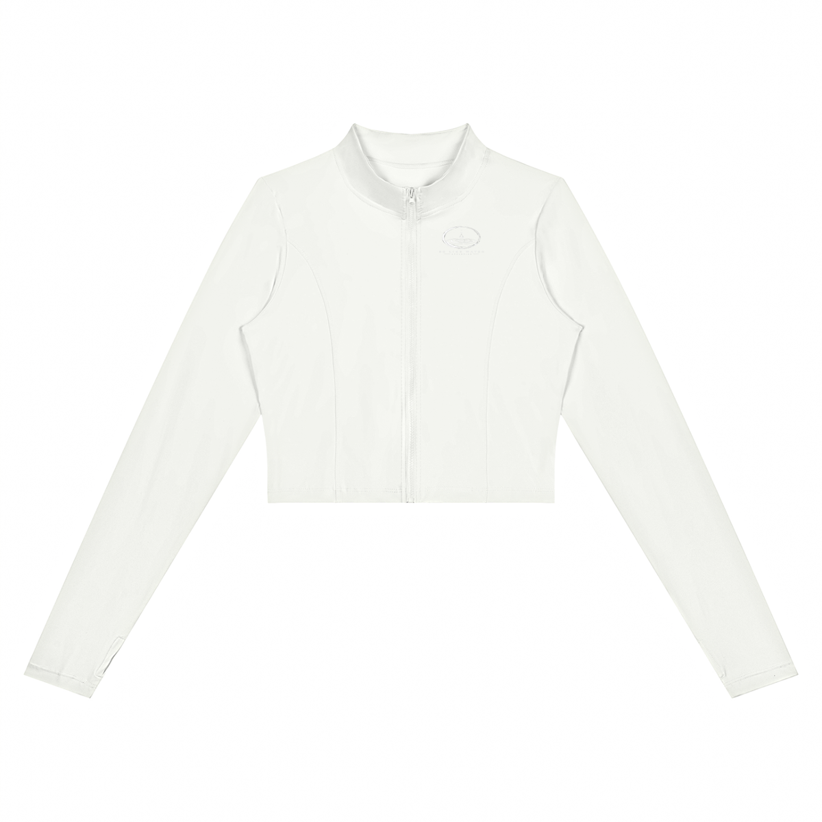 Women’s BLW Crop Yoga Sports Jacket/flow collection “calm under pressure”