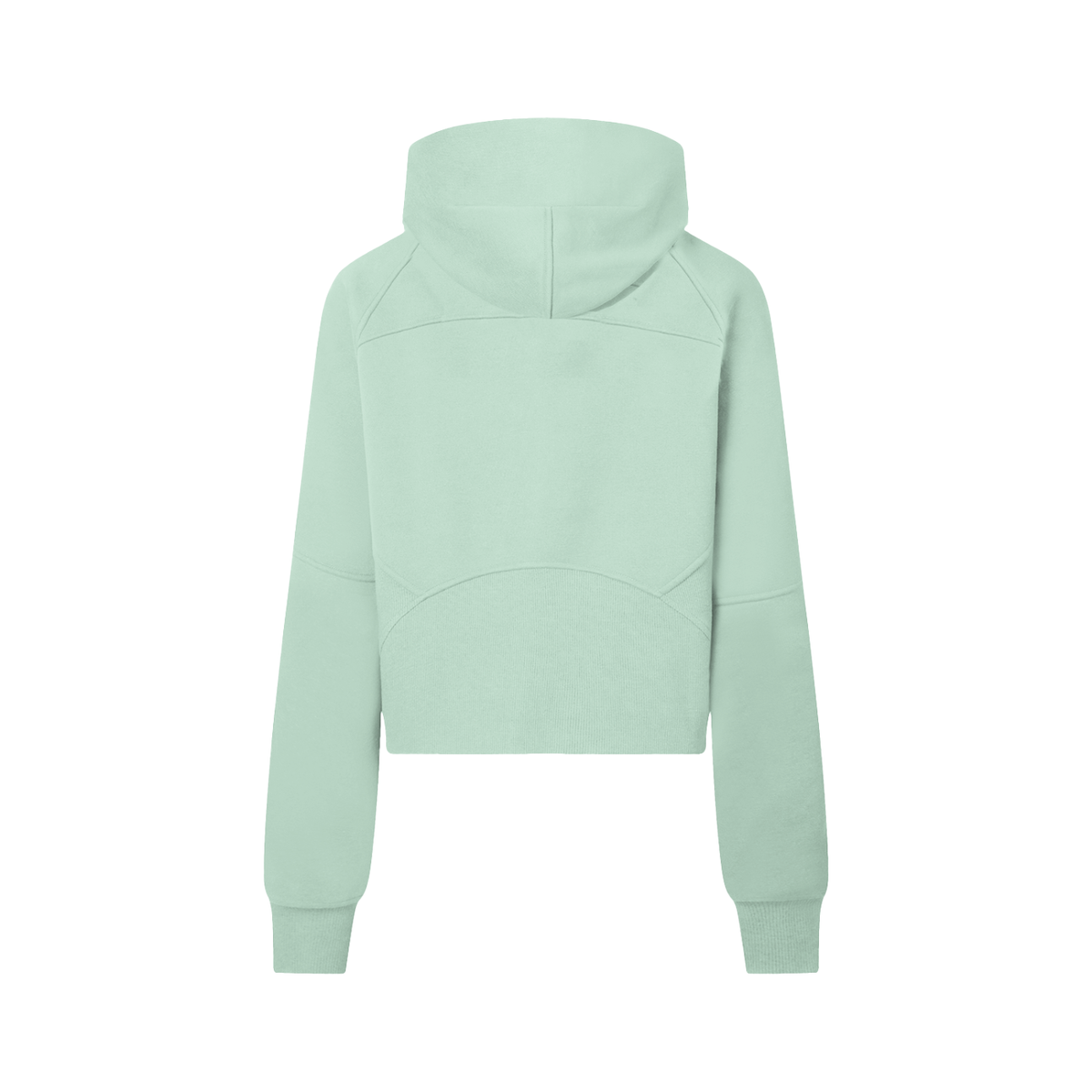 Cropped Half-Zip Hoodie/flow collection “calm under pressure”