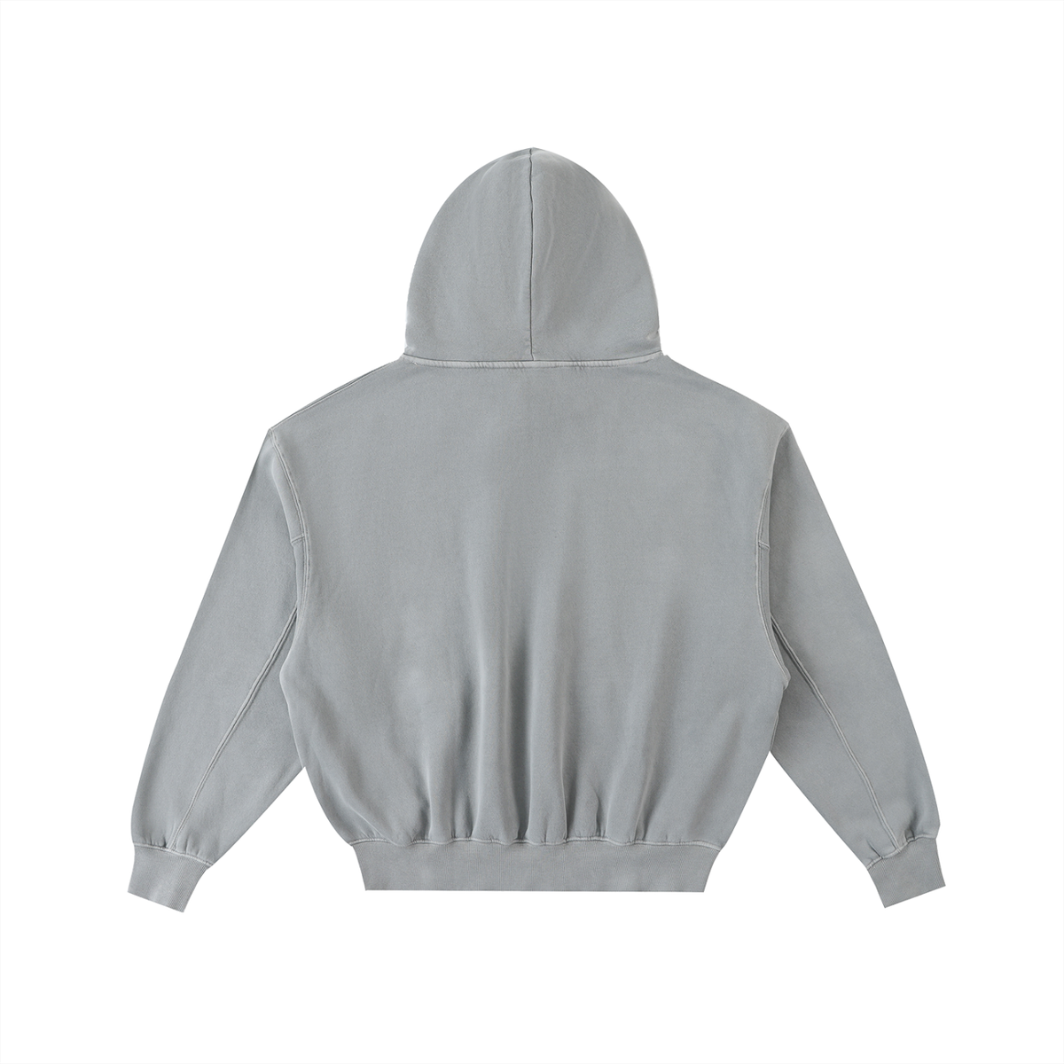 Men’s BLW Frayed Enzyme Washed Fleece Hoodie/flow collection “calm under pressure”