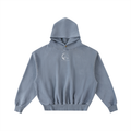 Men’s BLW Frayed Enzyme Washed Fleece Hoodie/flow collection “calm under pressure”
