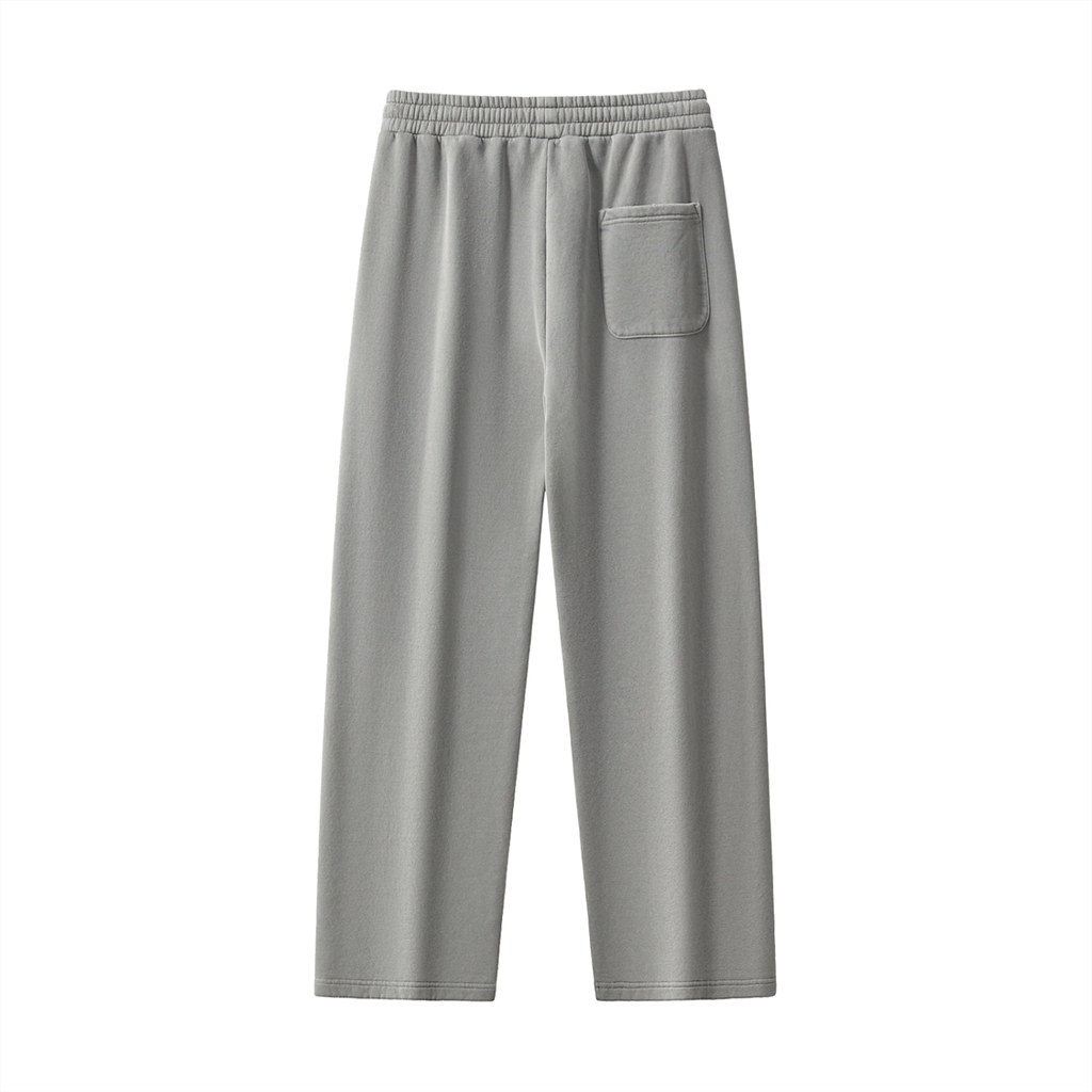 Men’s BLW Frayed Enzyme Washed Fleece Sweatpants/flow collection “calm under pressure”