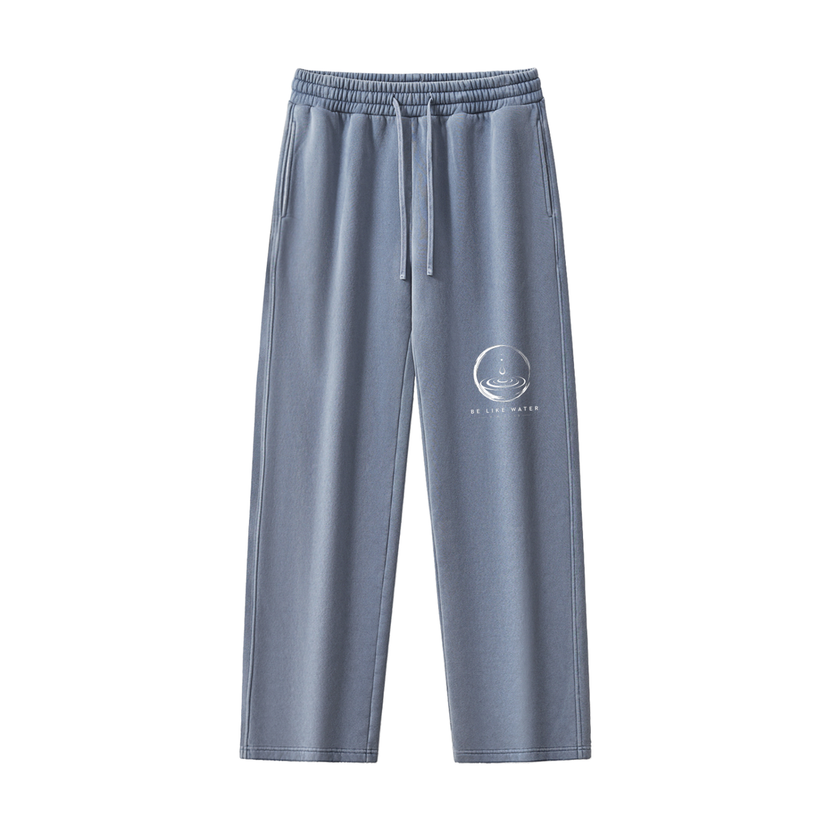 Men’s BLW Frayed Enzyme Washed Fleece Sweatpants/flow collection “calm under pressure”