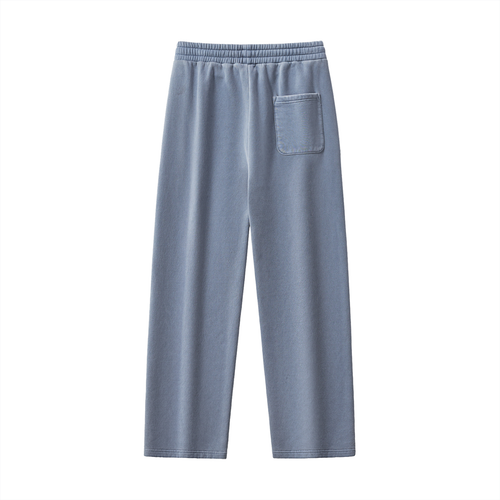 Men’s BLW Frayed Enzyme Washed Fleece Sweatpants/flow collection “calm under pressure”