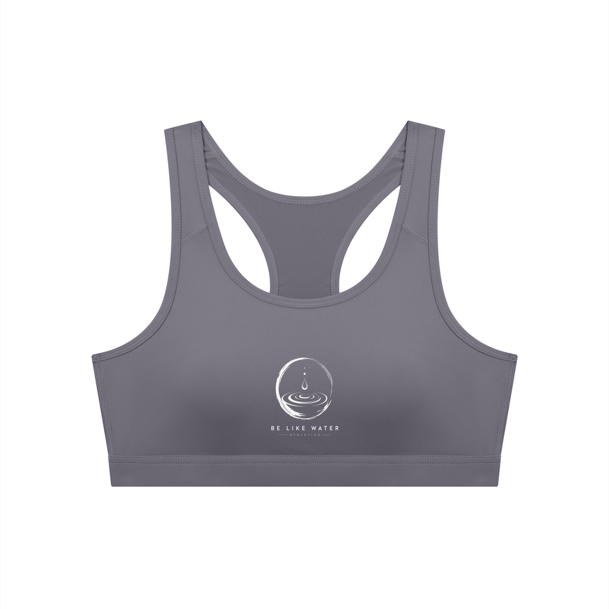 Women's BLW Cropped Sports Bra/flow collection “calm under pressure”