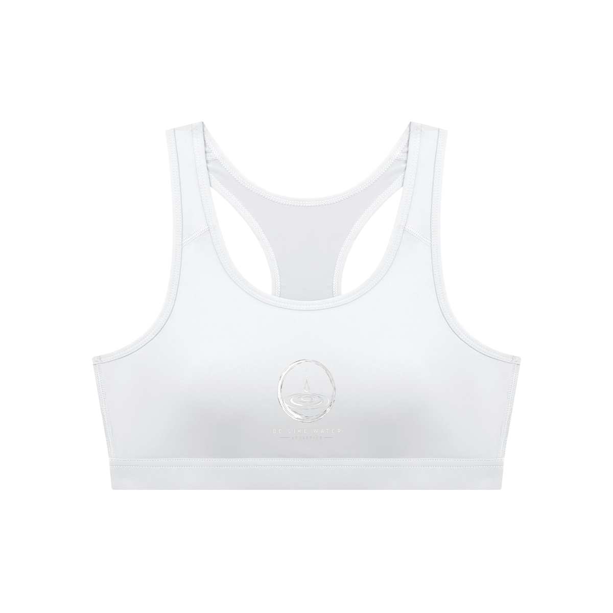 Women's BLW Cropped Sports Bra/flow collection “calm under pressure”