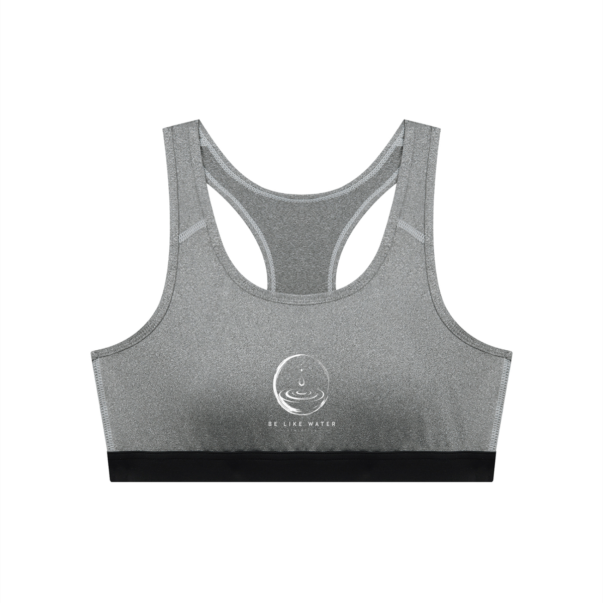 Women's BLW Cropped Sports Bra/flow collection “calm under pressure”