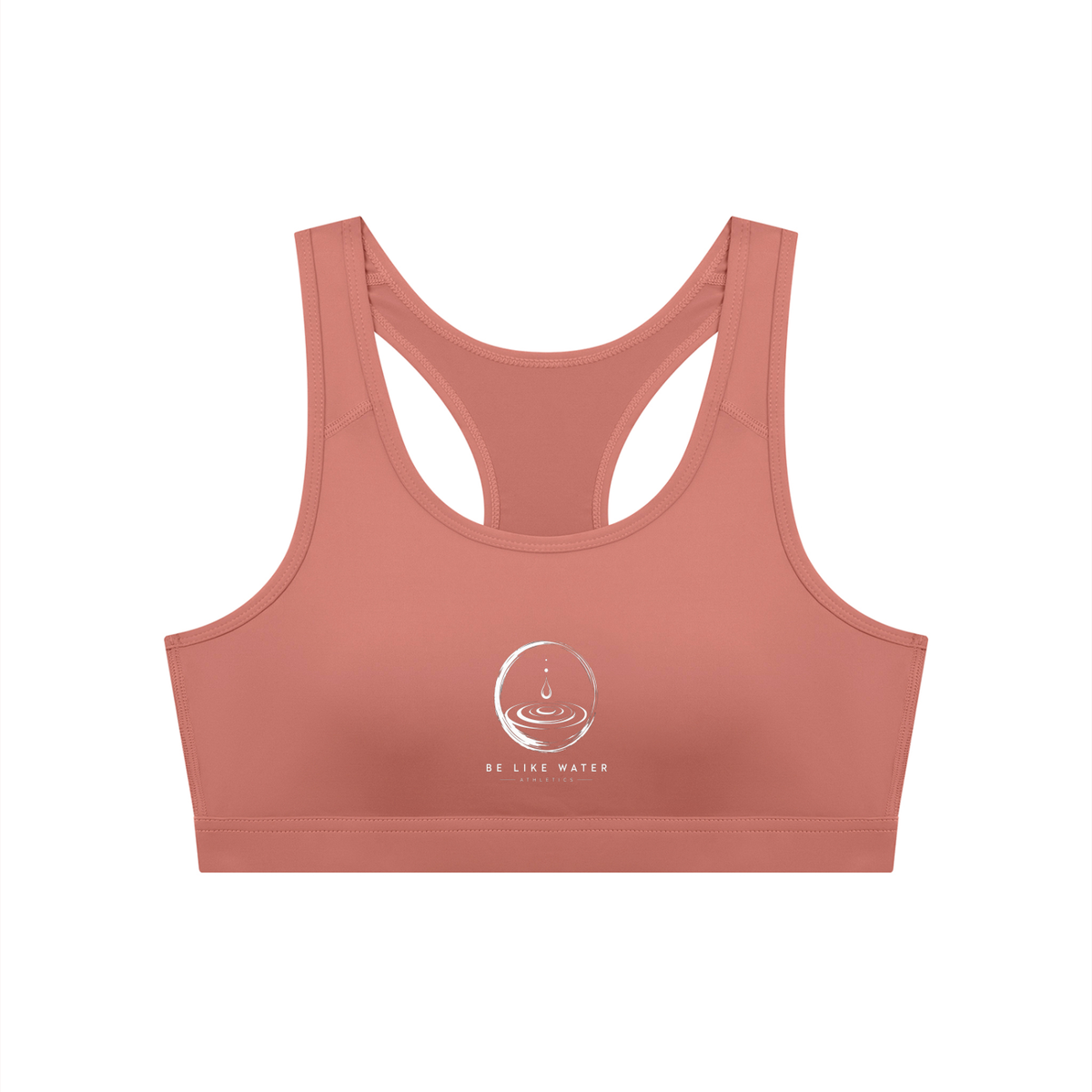 Women's BLW Cropped Sports Bra/flow collection “calm under pressure”