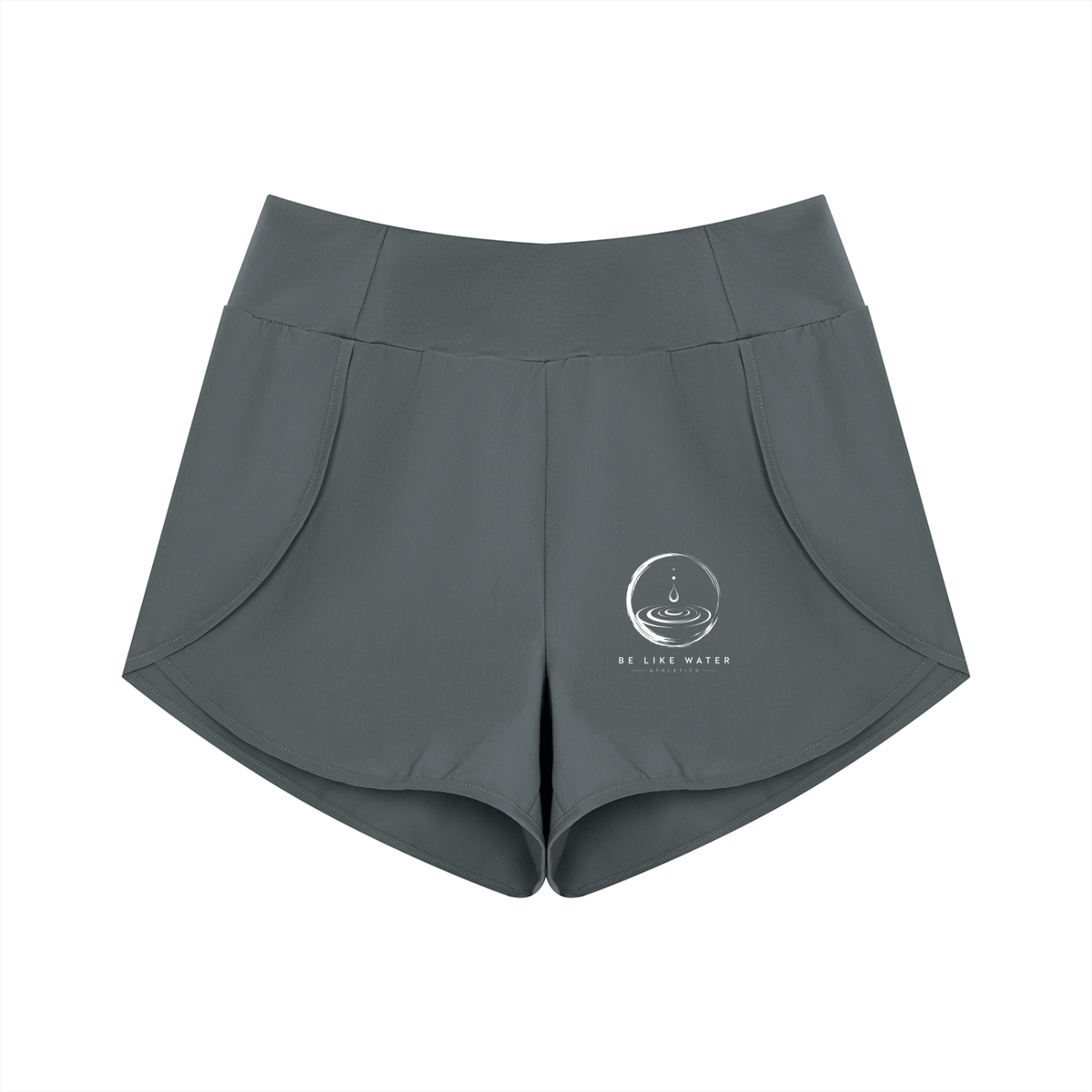 Women's BLW High Rise Yoga Shorts/flow collection “calm under pressure”