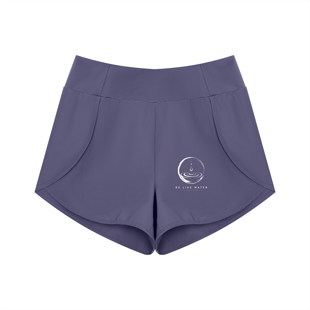 Women's BLW High Rise Yoga Shorts/flow collection “calm under pressure”