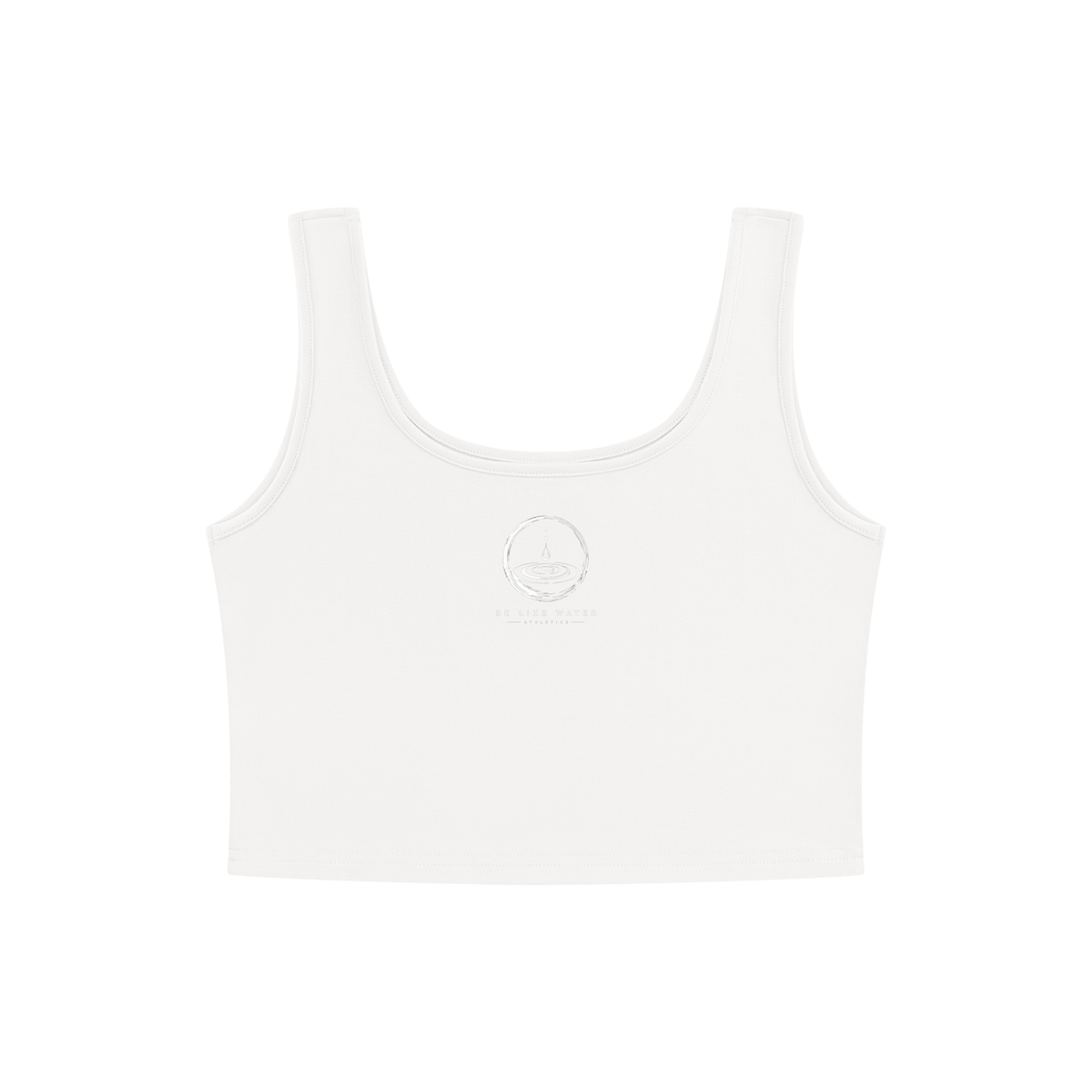 Women's BLW Cropped Tank Top/flow collection “calm under pressure”