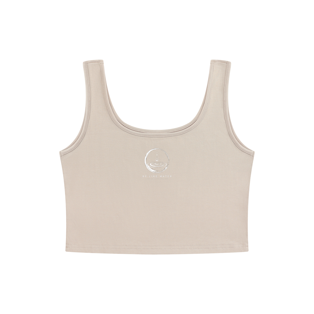Women's BLW Cropped Tank Top/flow collection “calm under pressure”