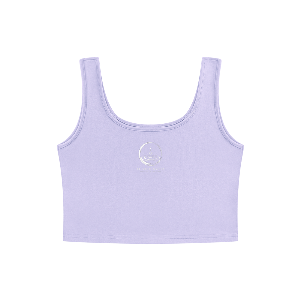 Women's BLW Cropped Tank Top/flow collection “calm under pressure”