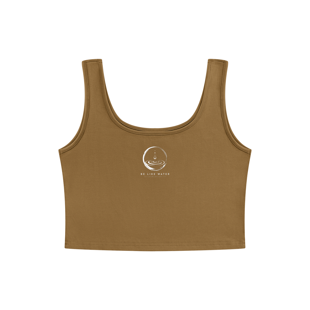 Women's BLW Cropped Tank Top/flow collection “calm under pressure”