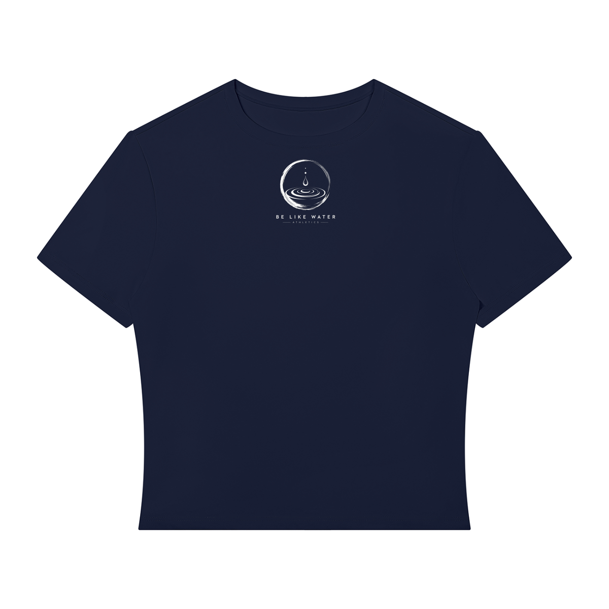 Women’s BLW Performance Crop T-Shirt/flow collection “calm under pressure”