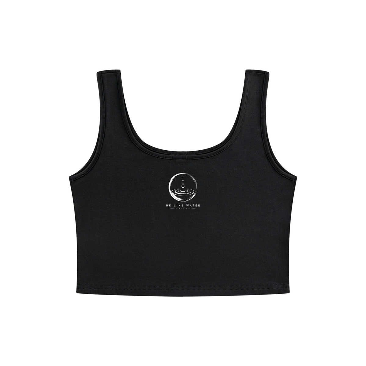 Women's BLW Cropped Tank Top/flow collection “calm under pressure”