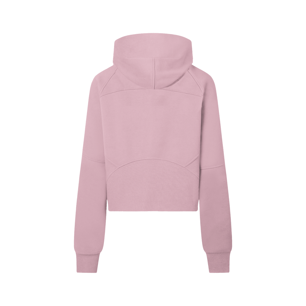 Cropped Half-Zip Hoodie/flow collection “calm under pressure”