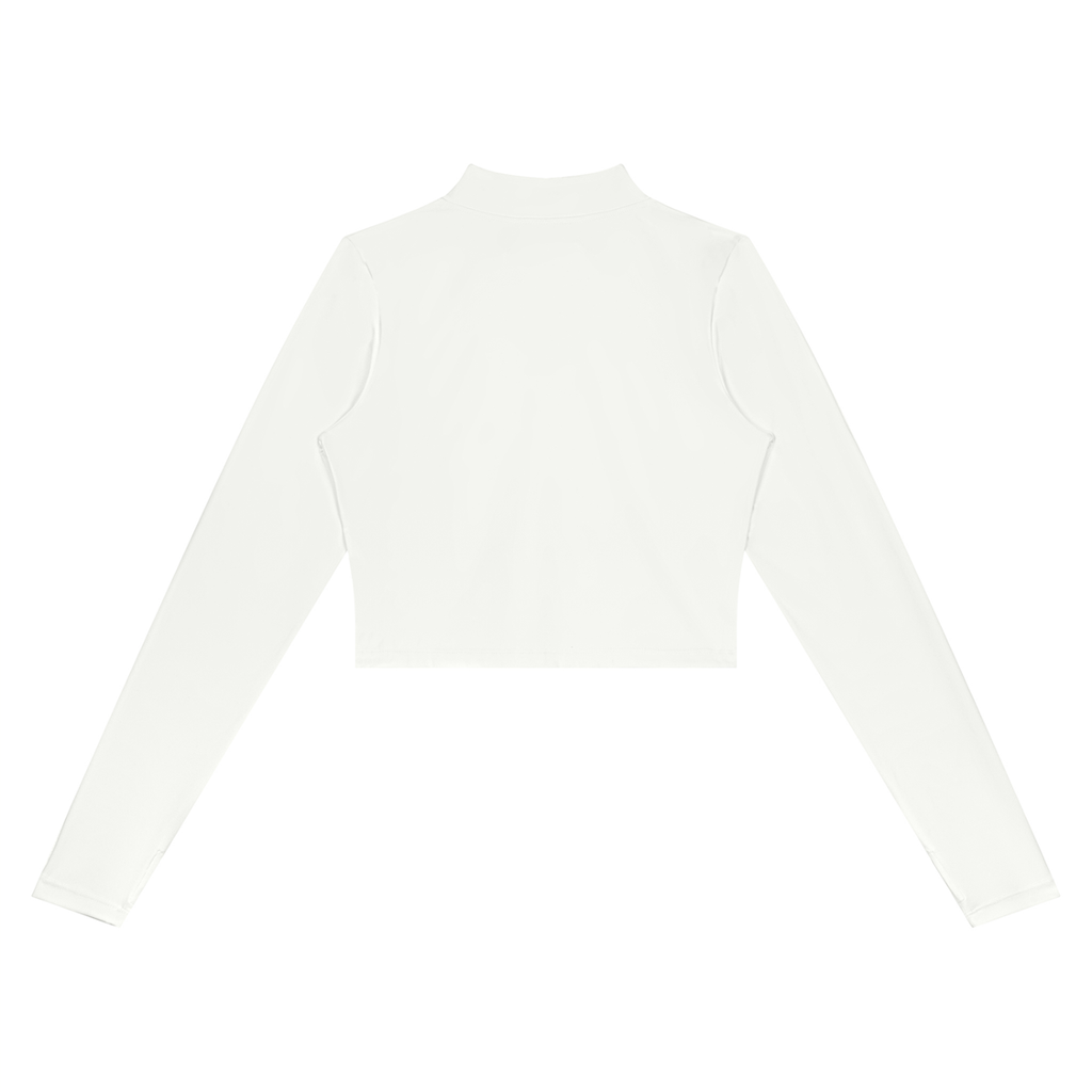 Women’s BLW Crop Yoga Sports Jacket/flow collection “calm under pressure”