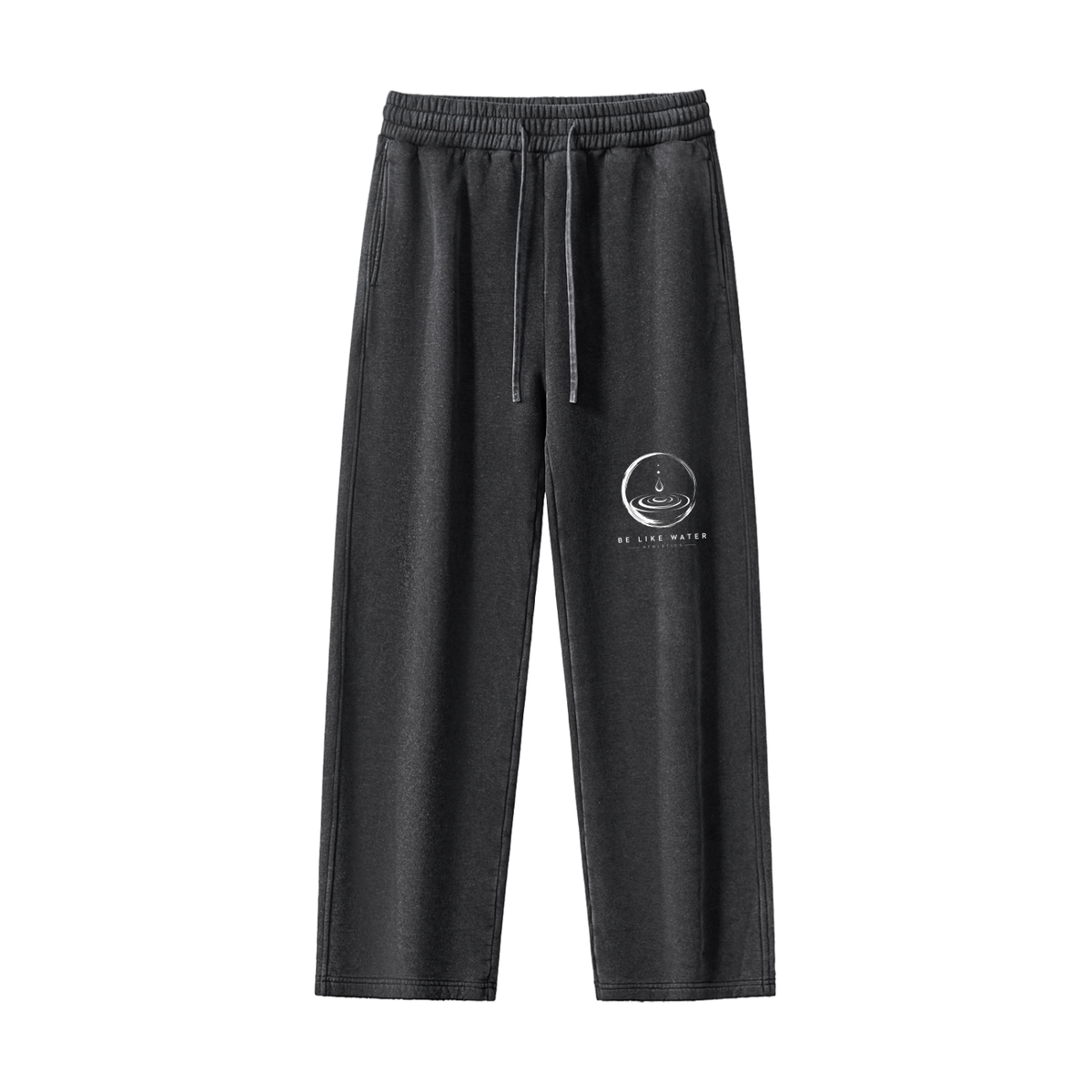 Men’s BLW Frayed Enzyme Washed Fleece Sweatpants/flow collection “calm under pressure”