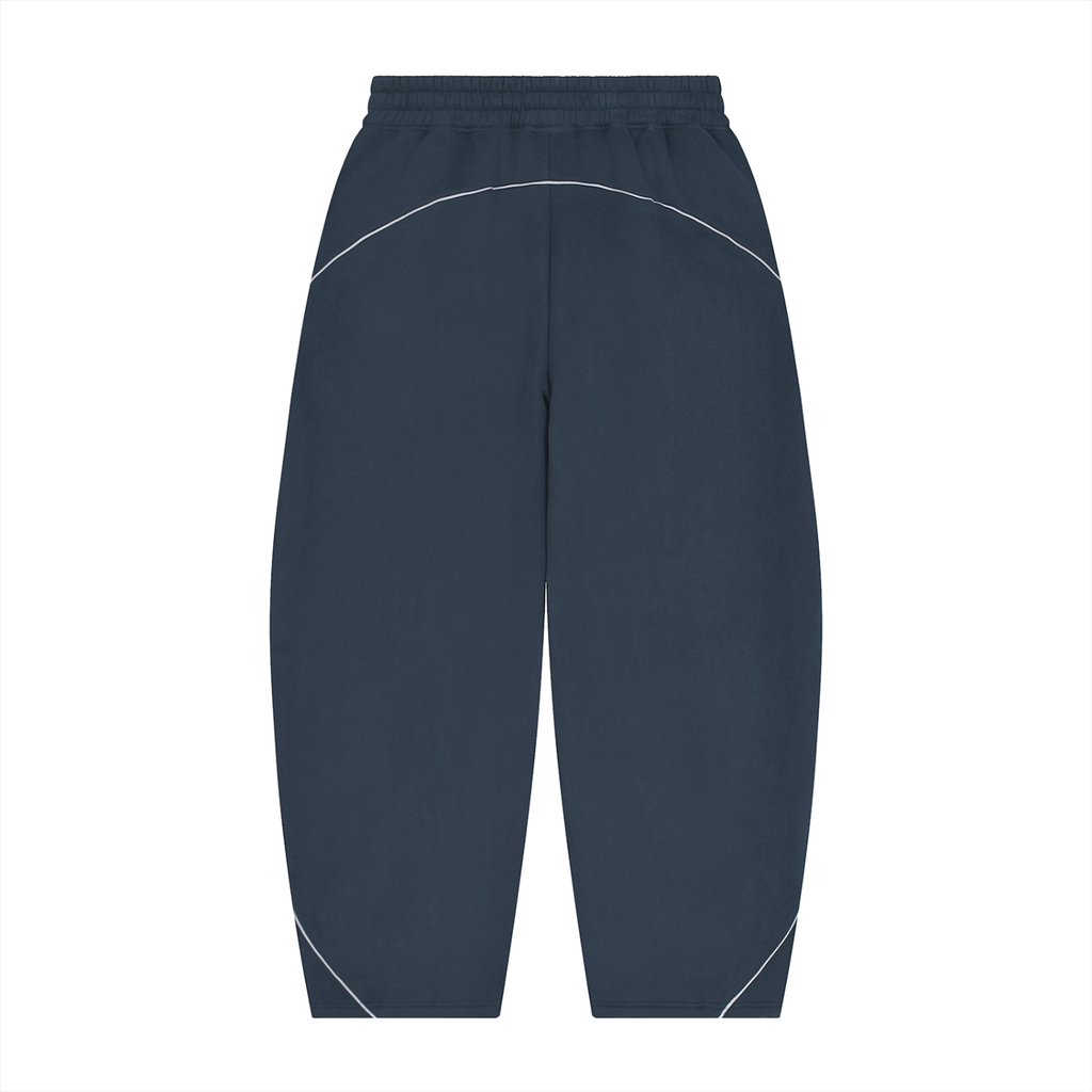 Men's BLW Piping Fleece Barrel Leg Sweatpants/flow collection “calm under pressure”