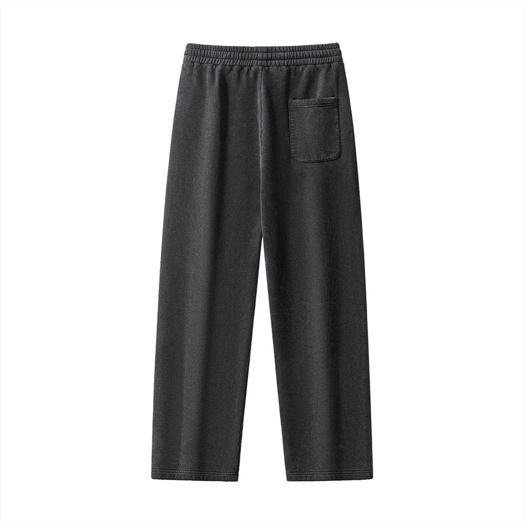 Men’s BLW Frayed Enzyme Washed Fleece Sweatpants/flow collection “calm under pressure”