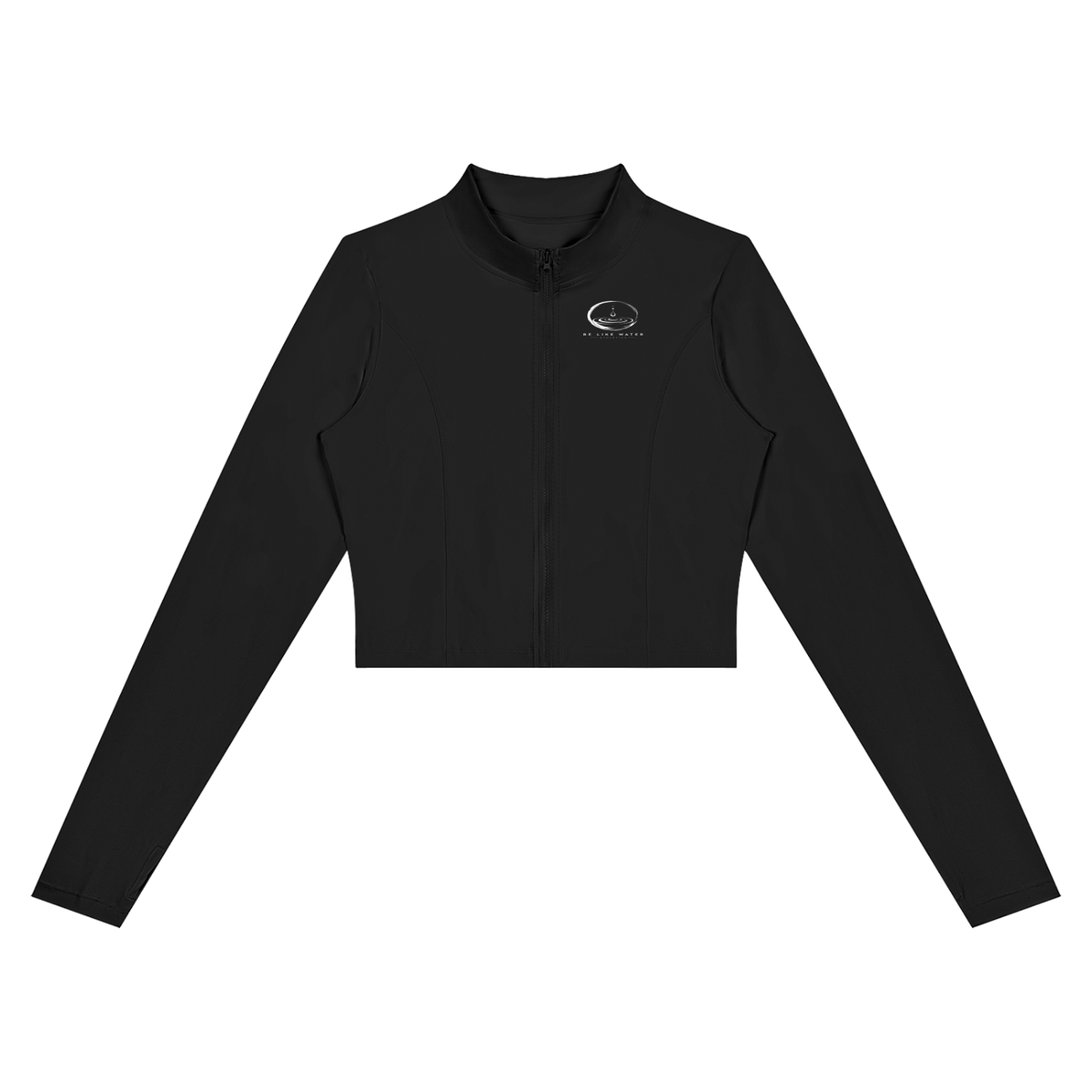 Women’s BLW Crop Yoga Sports Jacket/flow collection “calm under pressure”