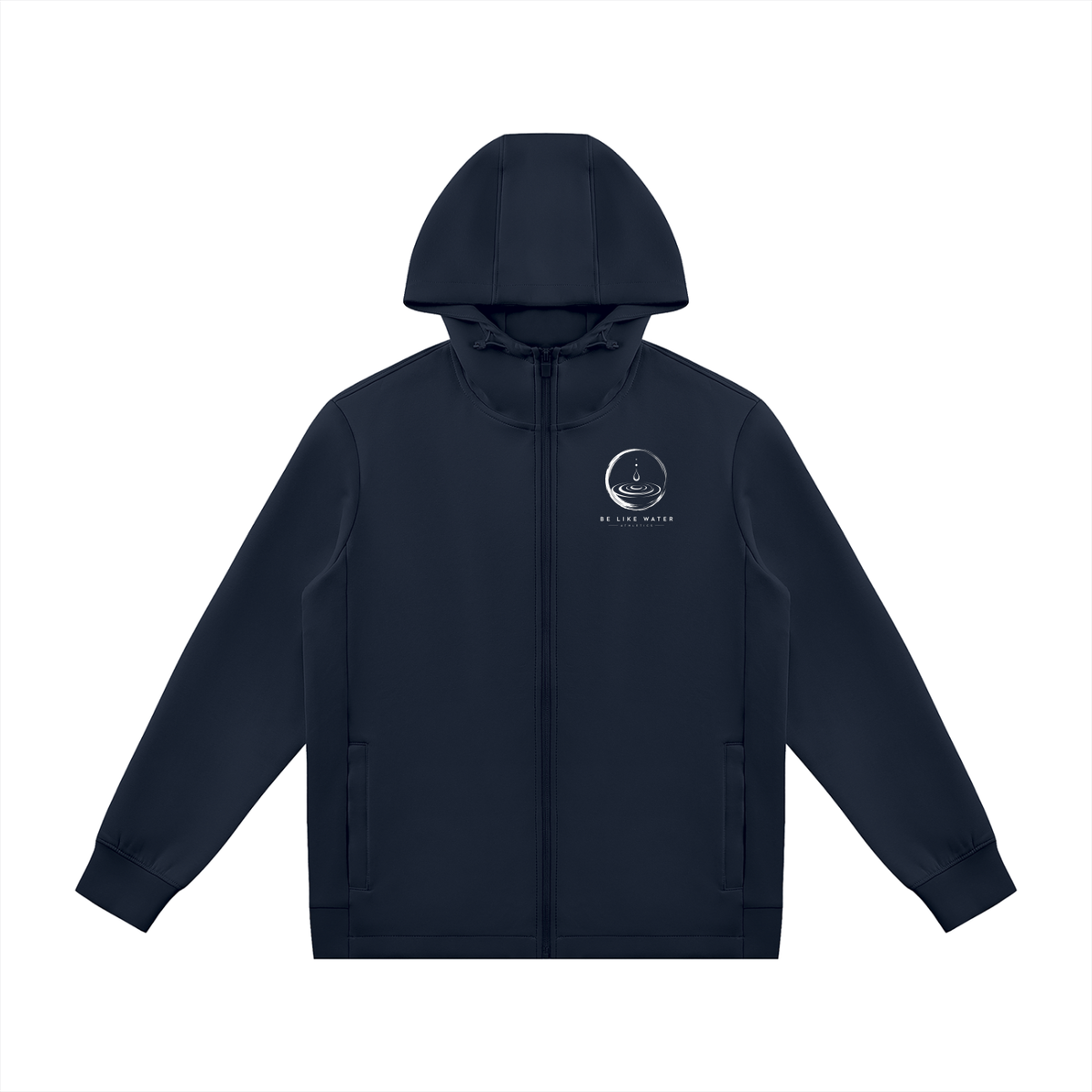 Men's BLW Regular Fit Full Zip Hoodie/flow collection “calm under pressure”
